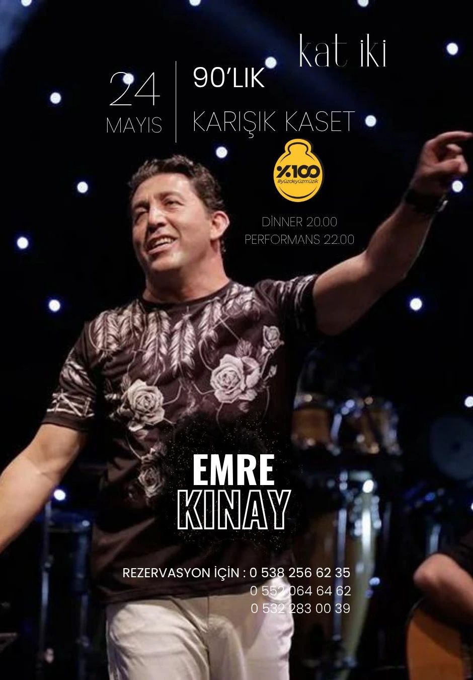 Emre Kınay ile Kat İki Alsancak’ta 90’lık Karışık Kaset