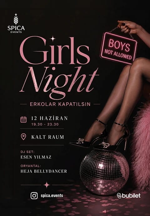 ERKOLAR KAPATILSIN! – Girls Night