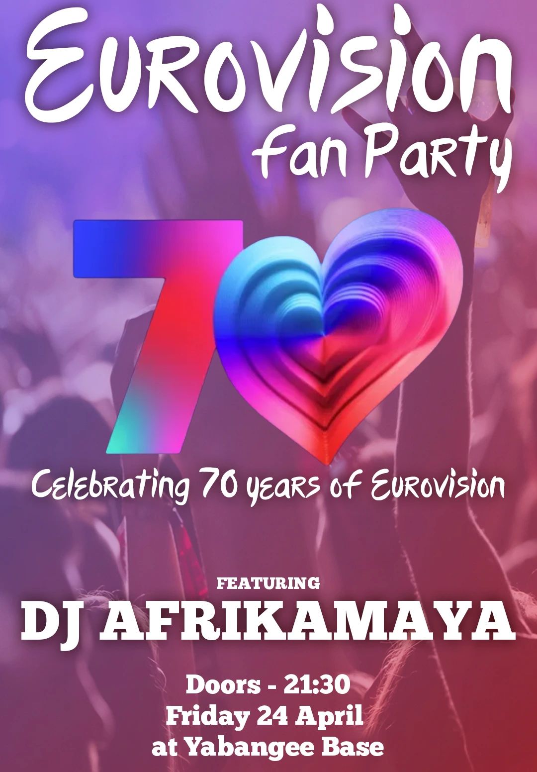 Eurovision Fan Party: Celebrating 70 Years