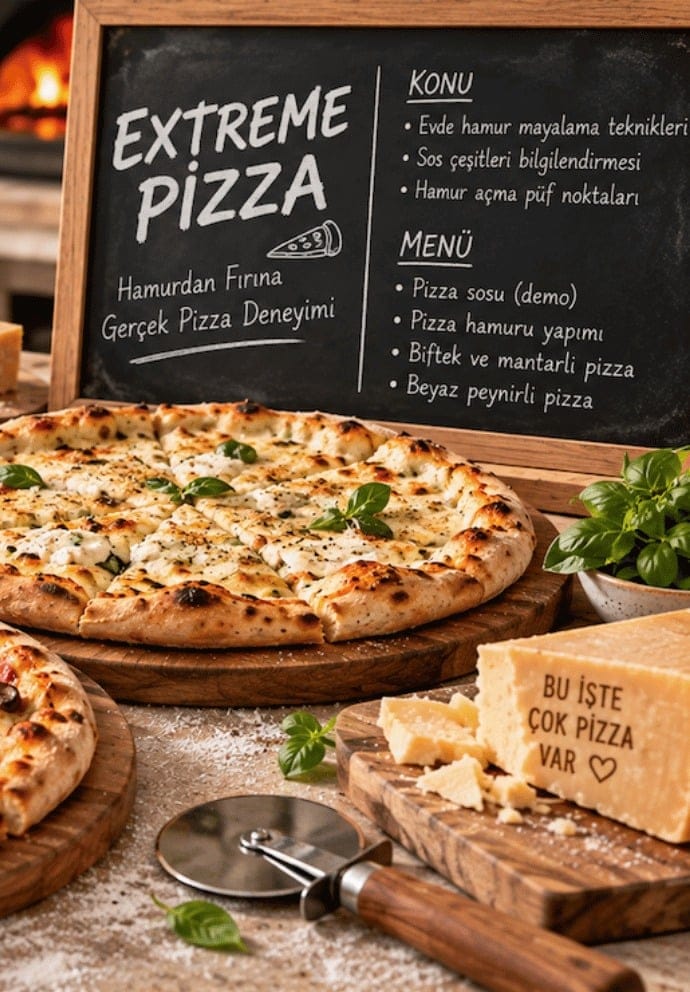 Extreme Pizza | Atölye: EKS Mutfak