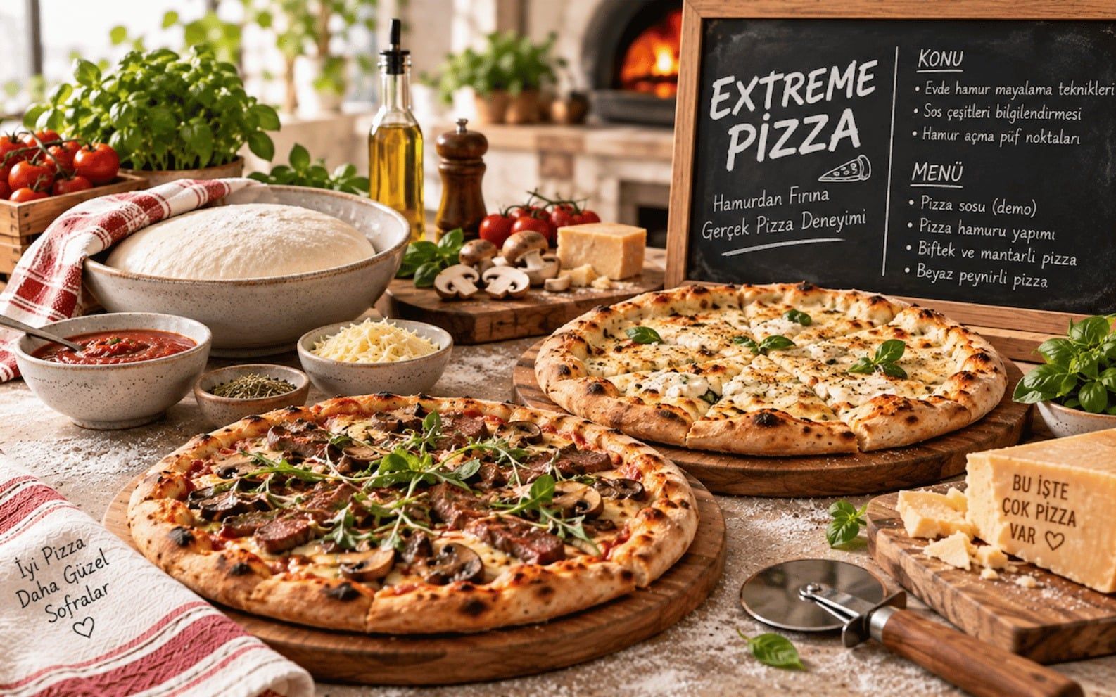 Extreme Pizza | Atölye: EKS Mutfak
