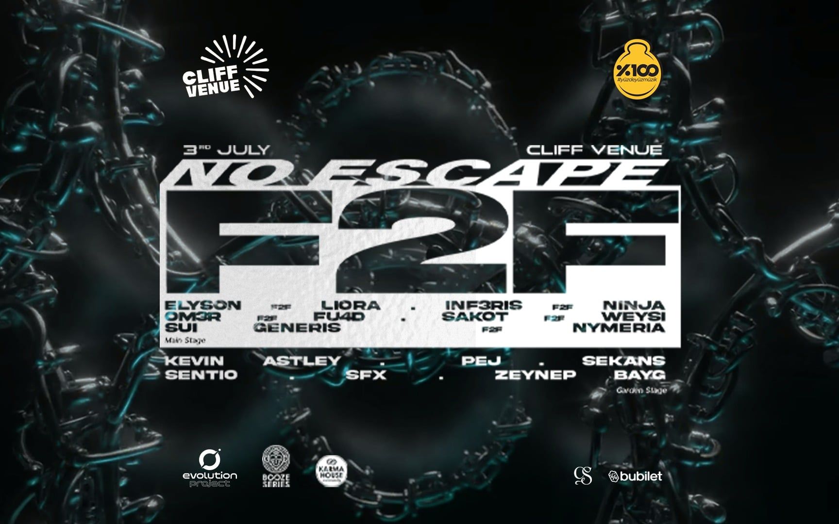 FACE TO FACE NO ESCAPE VOL.2