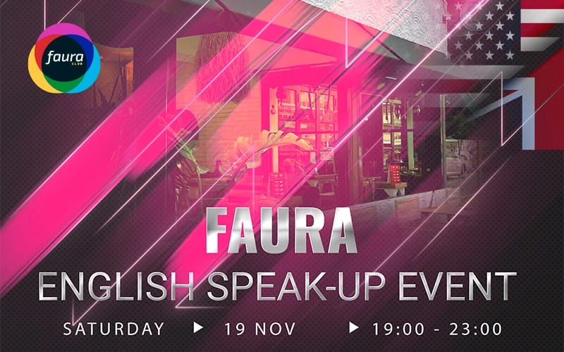 Faura English Speak-Up Event (English Activities)