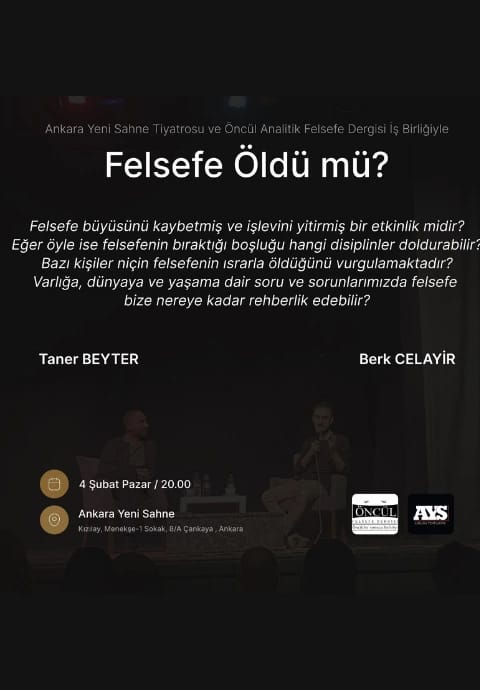 Felsefe Öldü mü?