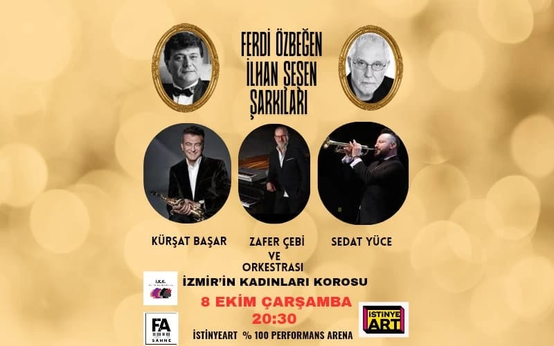 Kürşat Başar ve Sedat Yüce ile  Ferdi Özbeğen, İlhan Şeşen şarkıları