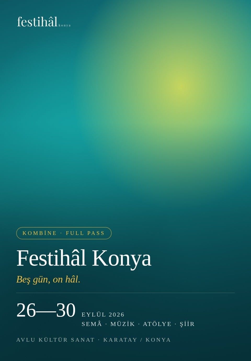 Festihâl Konya 2026