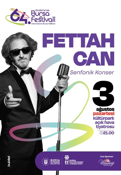Fettah Can Senfonik Konser - 64. Bursa Festivali
