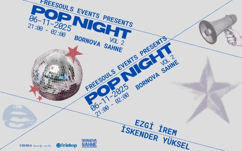 Freesouls Events Sunar: POP NIGHT VOL. 2 Parti