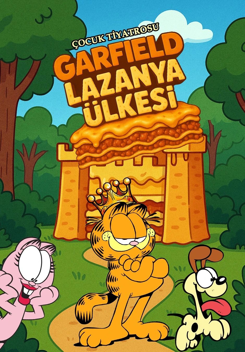 Garfield Lazanya Ülkesi Oyunu