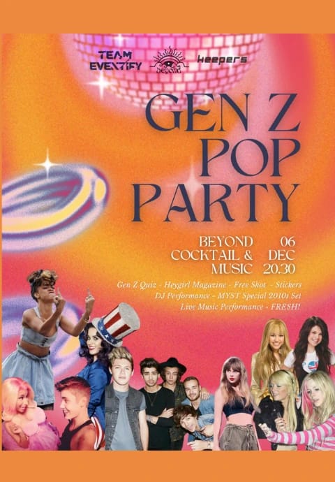 Gen Z Pop Party