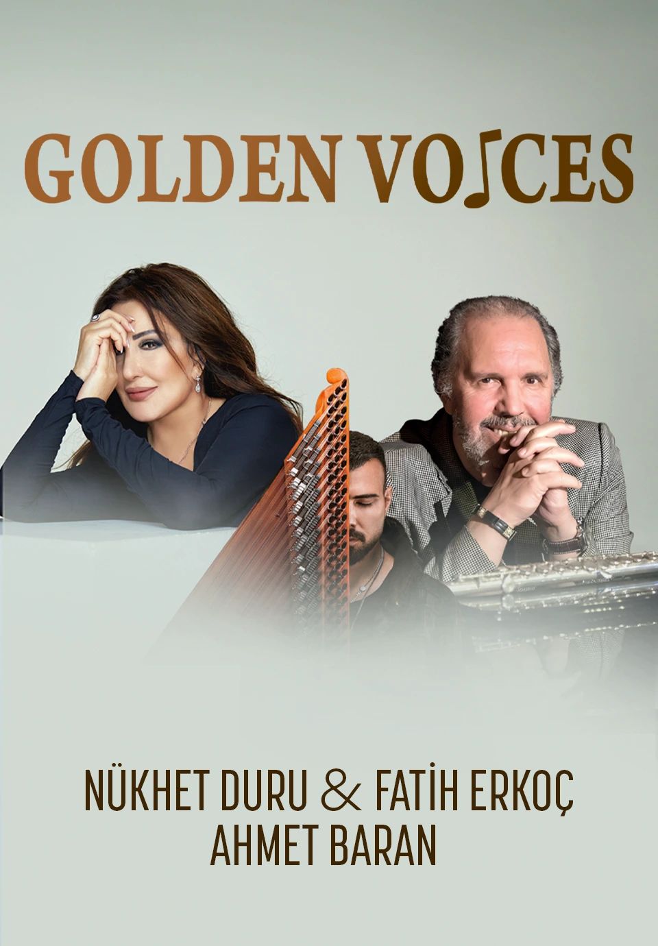 Golden Voices Nükhet Duru, Fatih Erkoç ve Ahmet Baran 