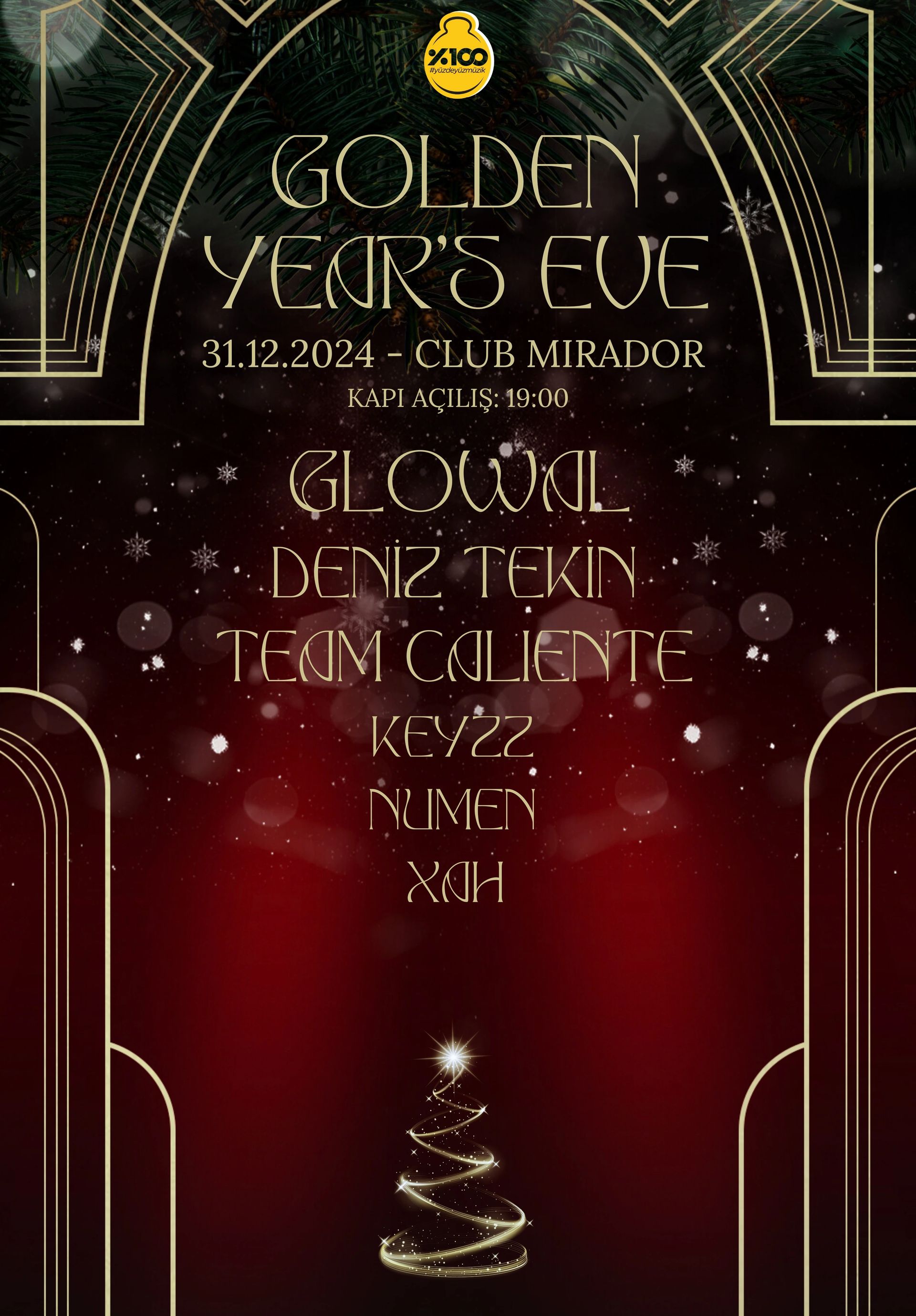 Yılbaşı Partisi - Club Mirador - Golden Year's Eve