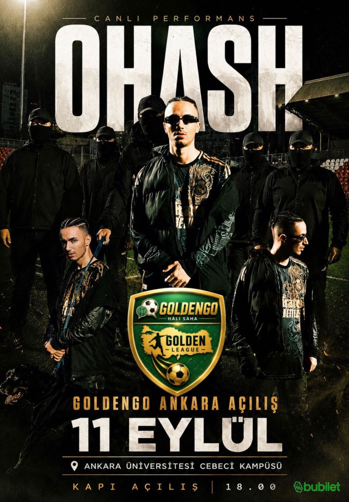 GOLDENGO (Halısaha Futbol Turnuvası) ve OHASH Konseri
