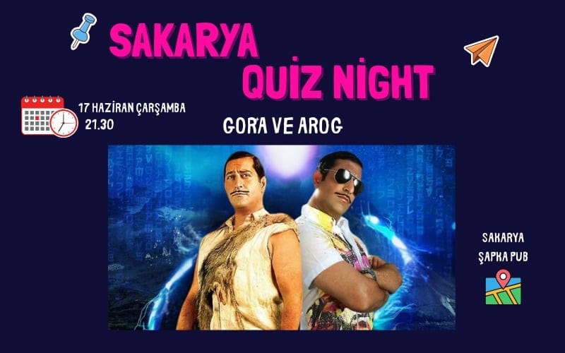 GORA & AROG Quiz Night!