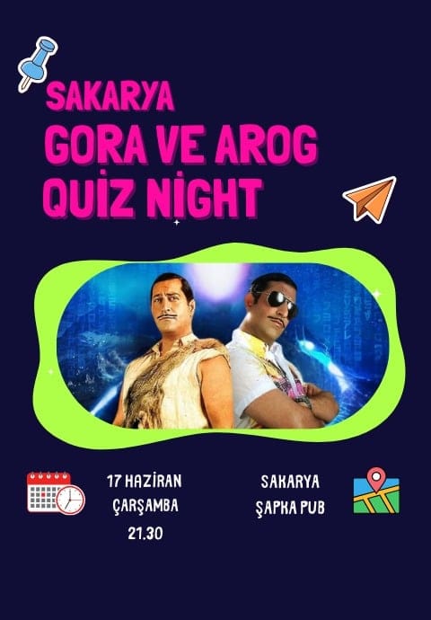 GORA & AROG Quiz Night!