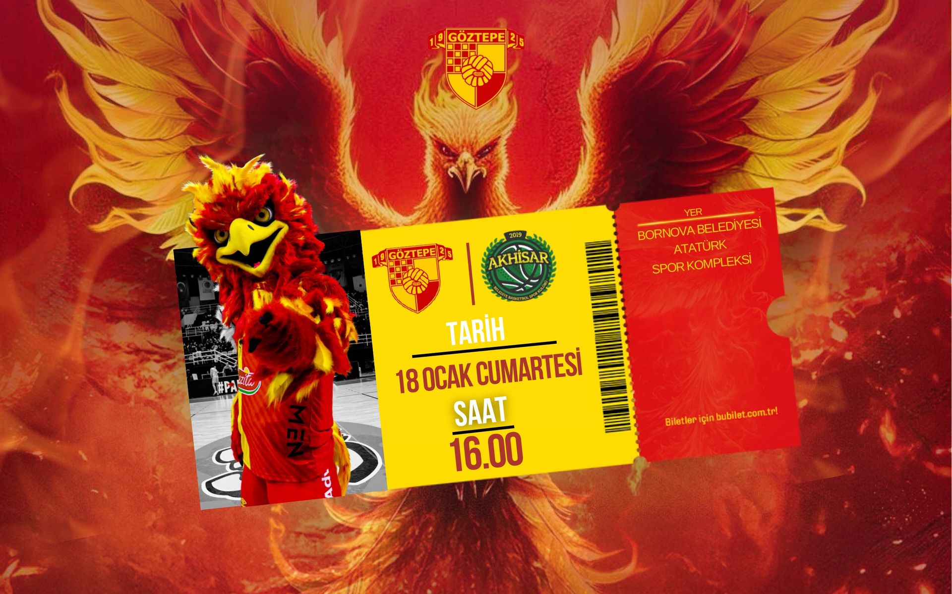 Göztepe - Akhisar Belediye Basketbol Müsabakası