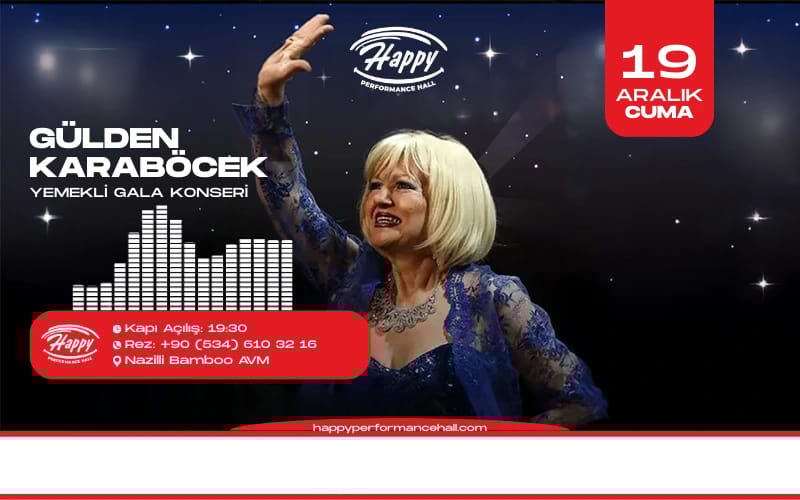 Gülden Karaböcek ile Gala Yemeği