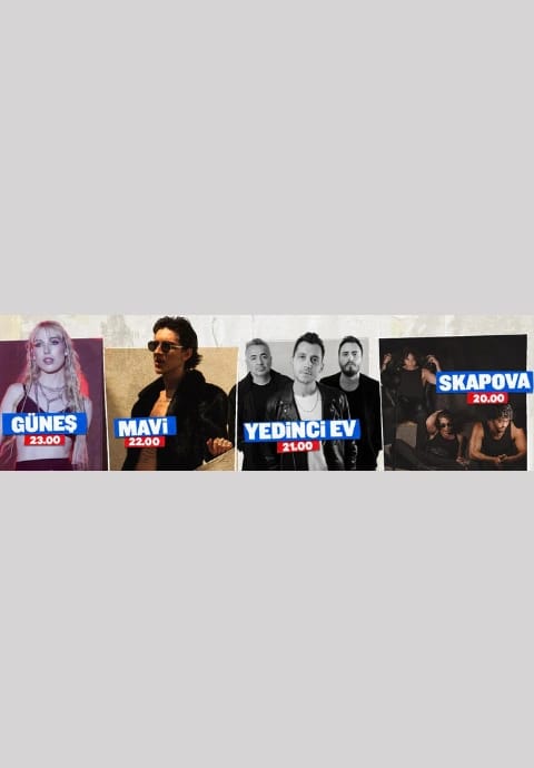 Güneş - Mavi - Yedinci Ev - Skapova - İstanbul Festivali
