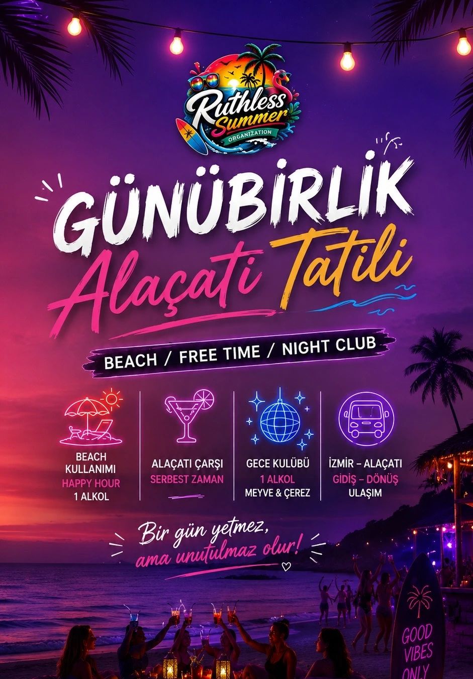 Günübirlik Alaçatı Tatili
