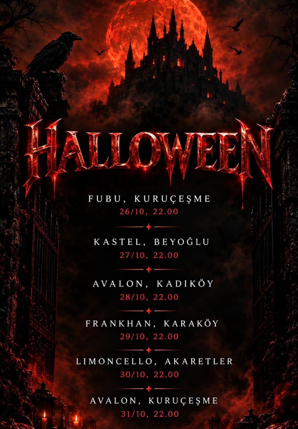 Halloweek İstanbul'da