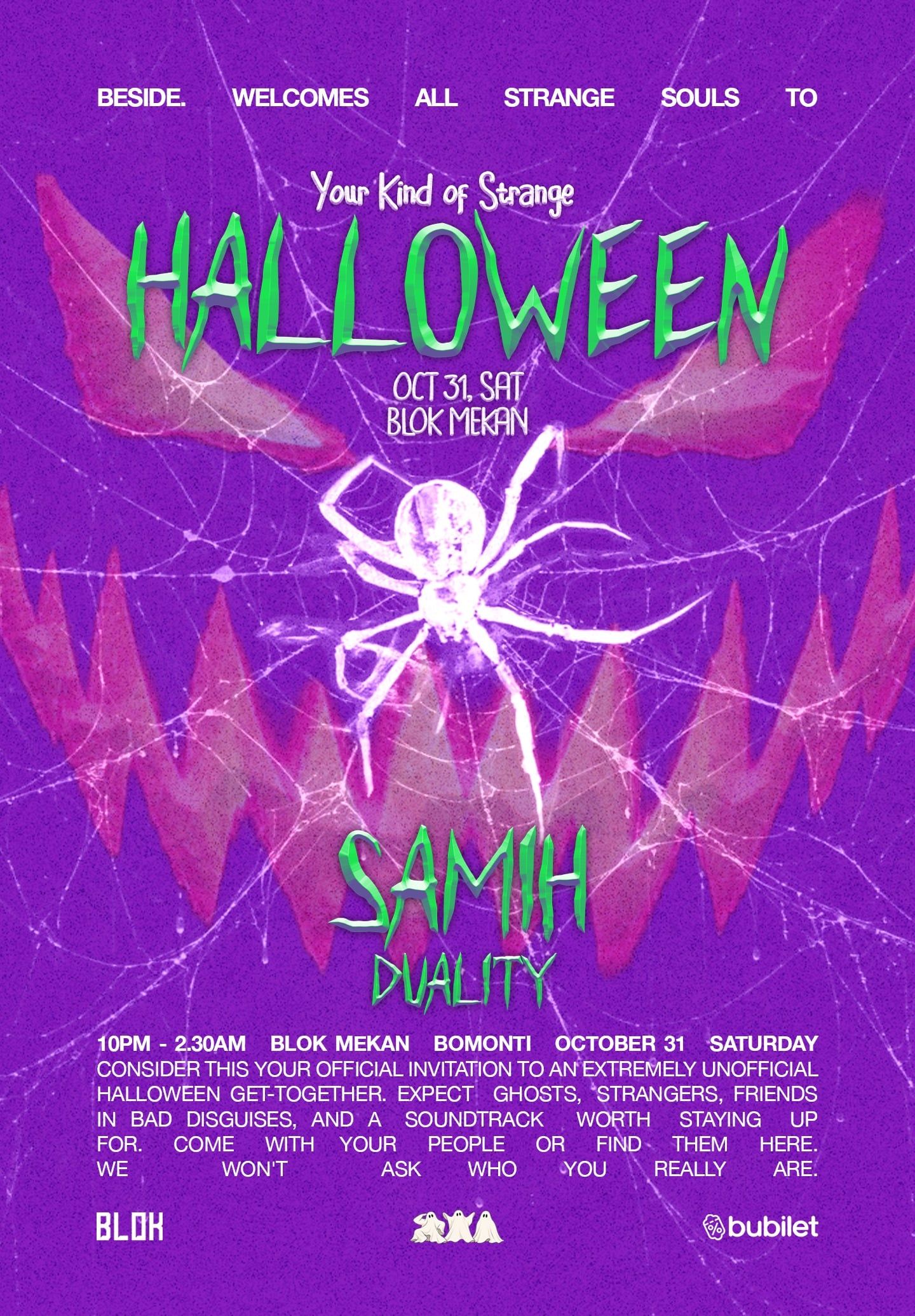 HALLOWEEN: YOUR KIND OF STRANGE