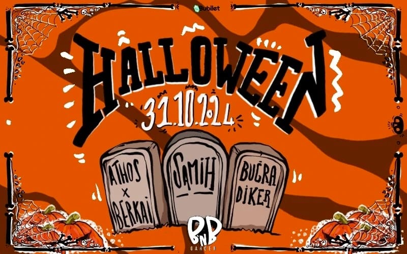 Halloween 2024 İzmir BnB Garden