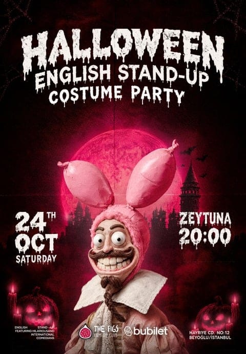 Halloween Costume Comedy Night 🎃 (English Stand-Up)