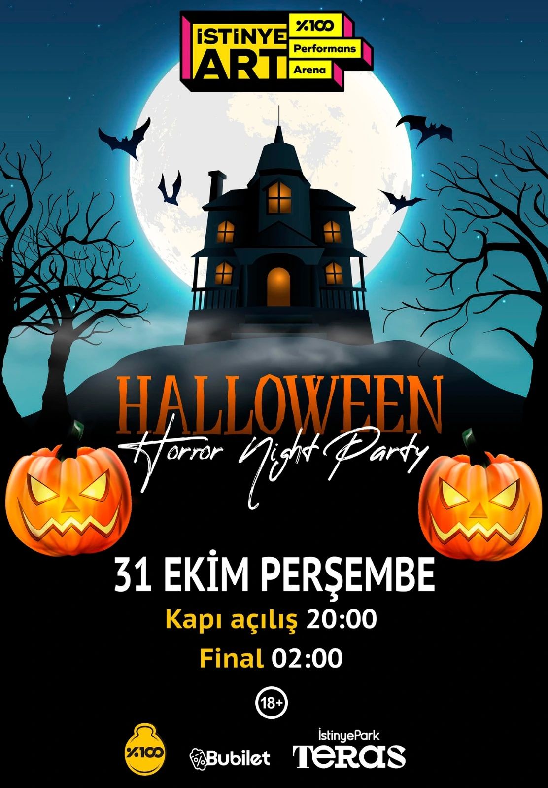 Halloween Parti / İstinye Art - İzmir