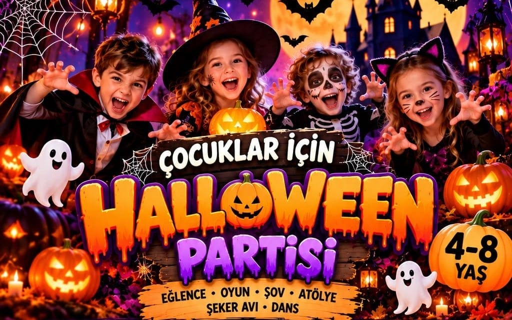 HALLOWEEN PARTİSİ (ÇOCUKLAR İÇİN )