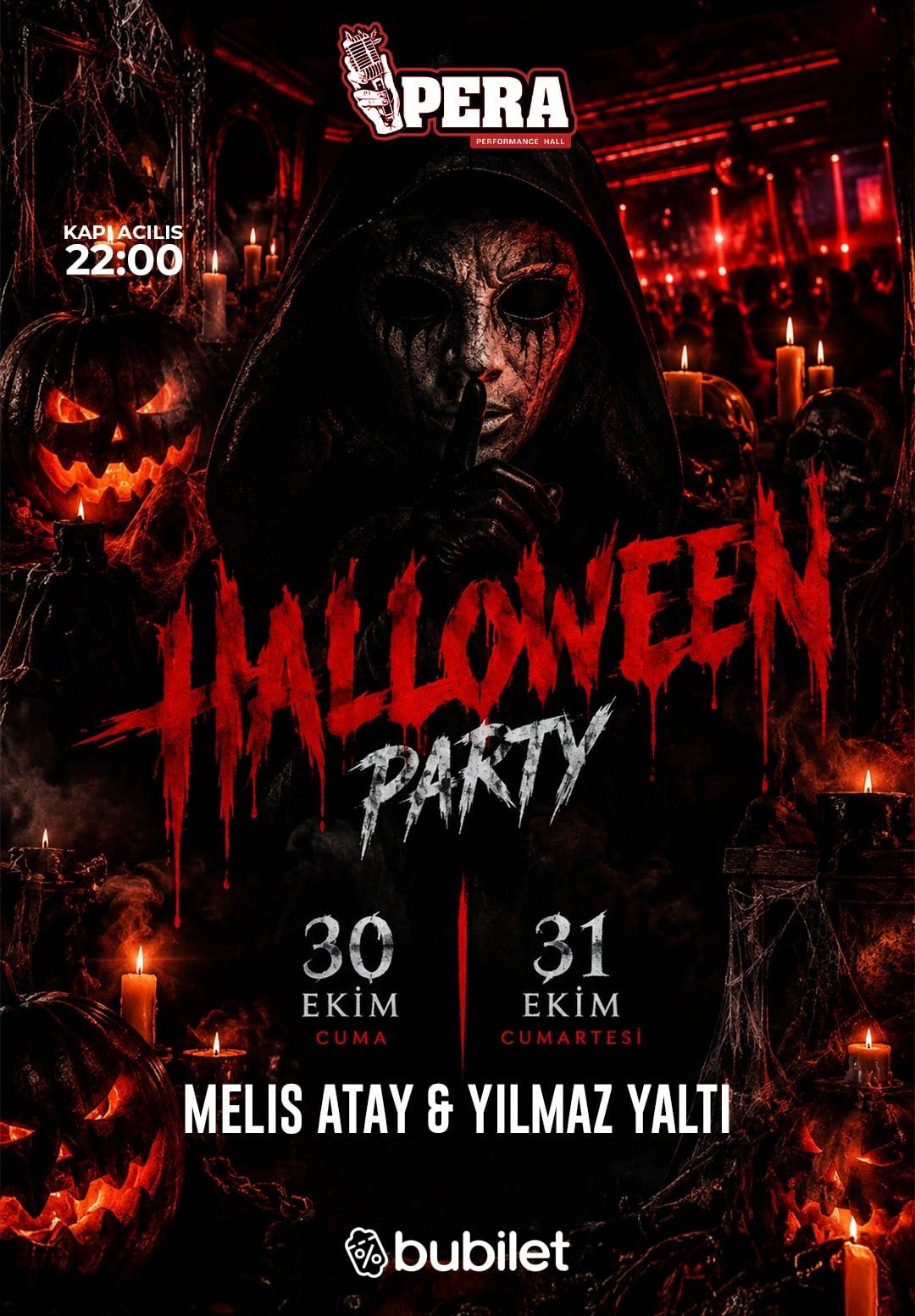 Halloween Party - Pera Performance Hall