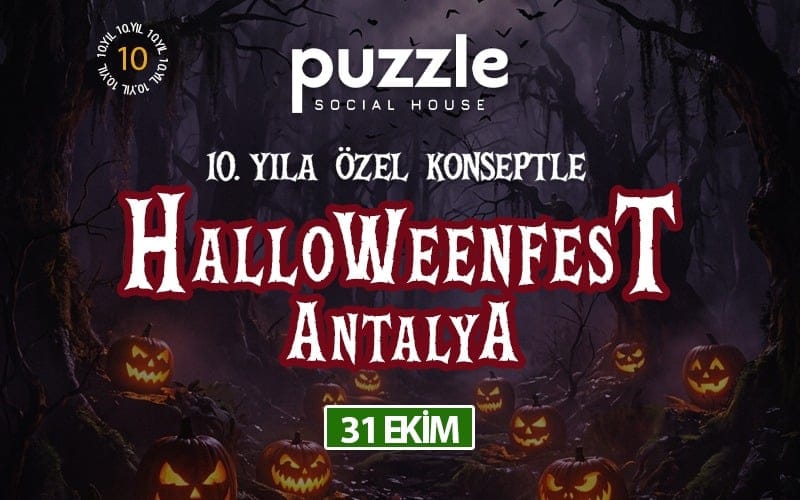 HalloweenFest Antalya 10.Yıl