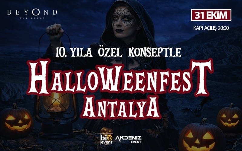 Halloweenfest Antalya 10.Yıl Özel
