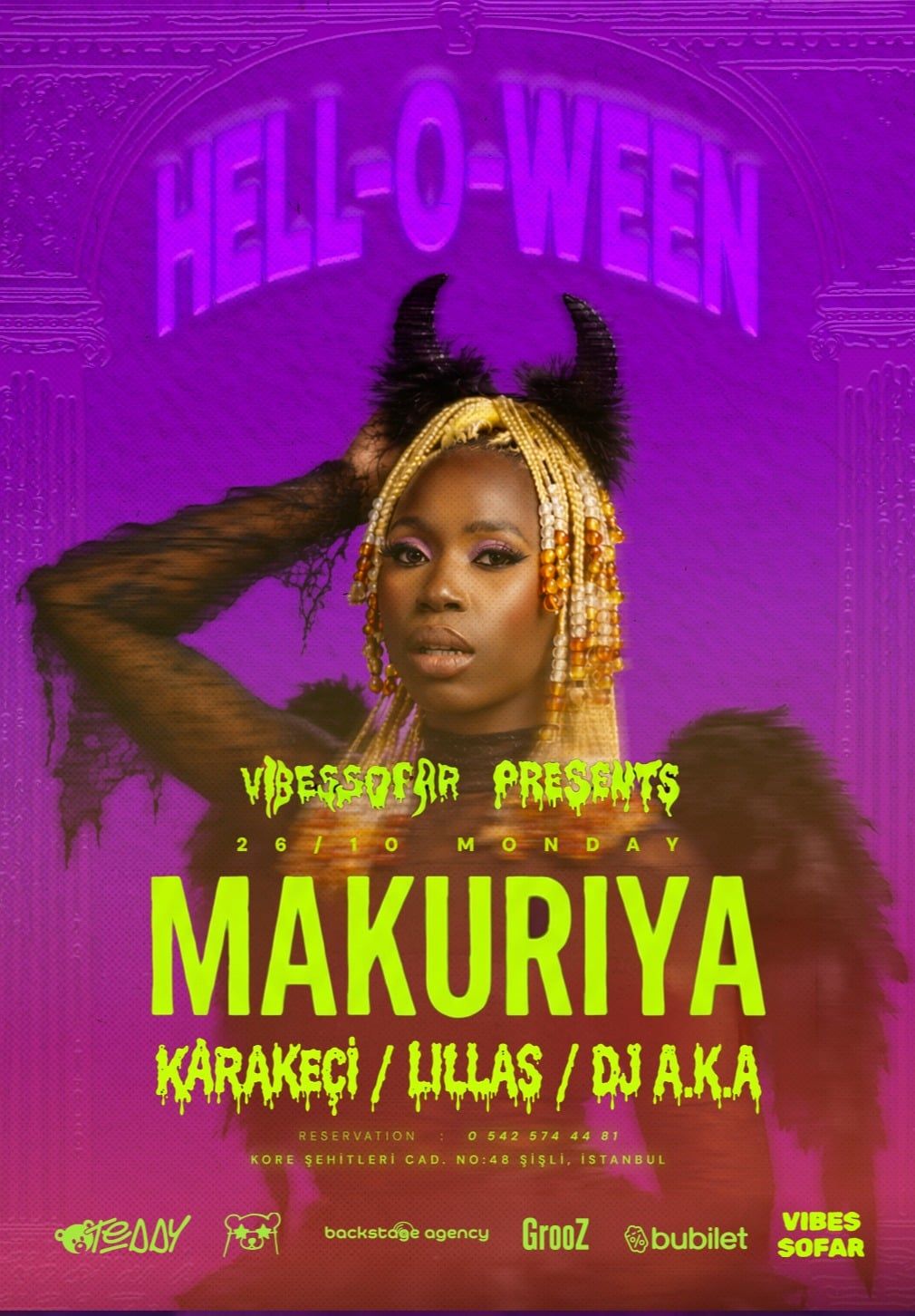 Haloween Event /Makuriya | Dj Keçi | Dj Lilas | Dj A.KA