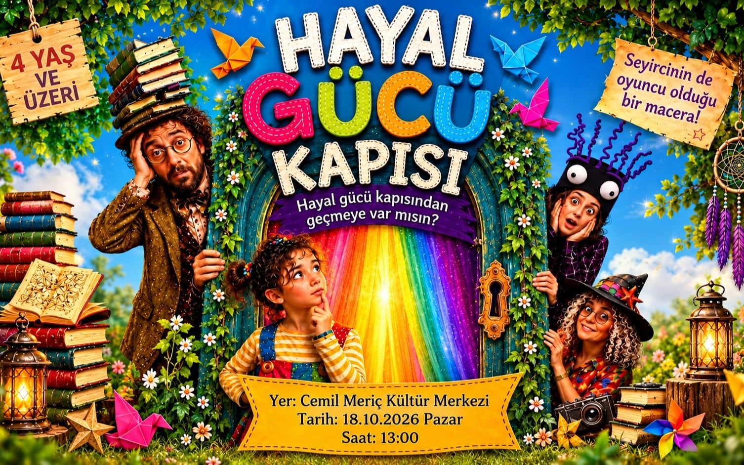 Hayal Gücü Kapısı Çocuk Oyunu