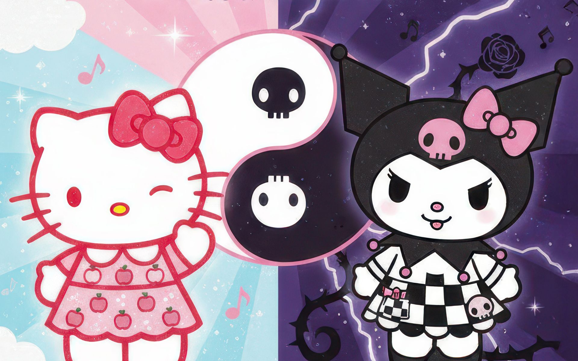 Hello Kitty ve Kuromi Çocuk Oyunu