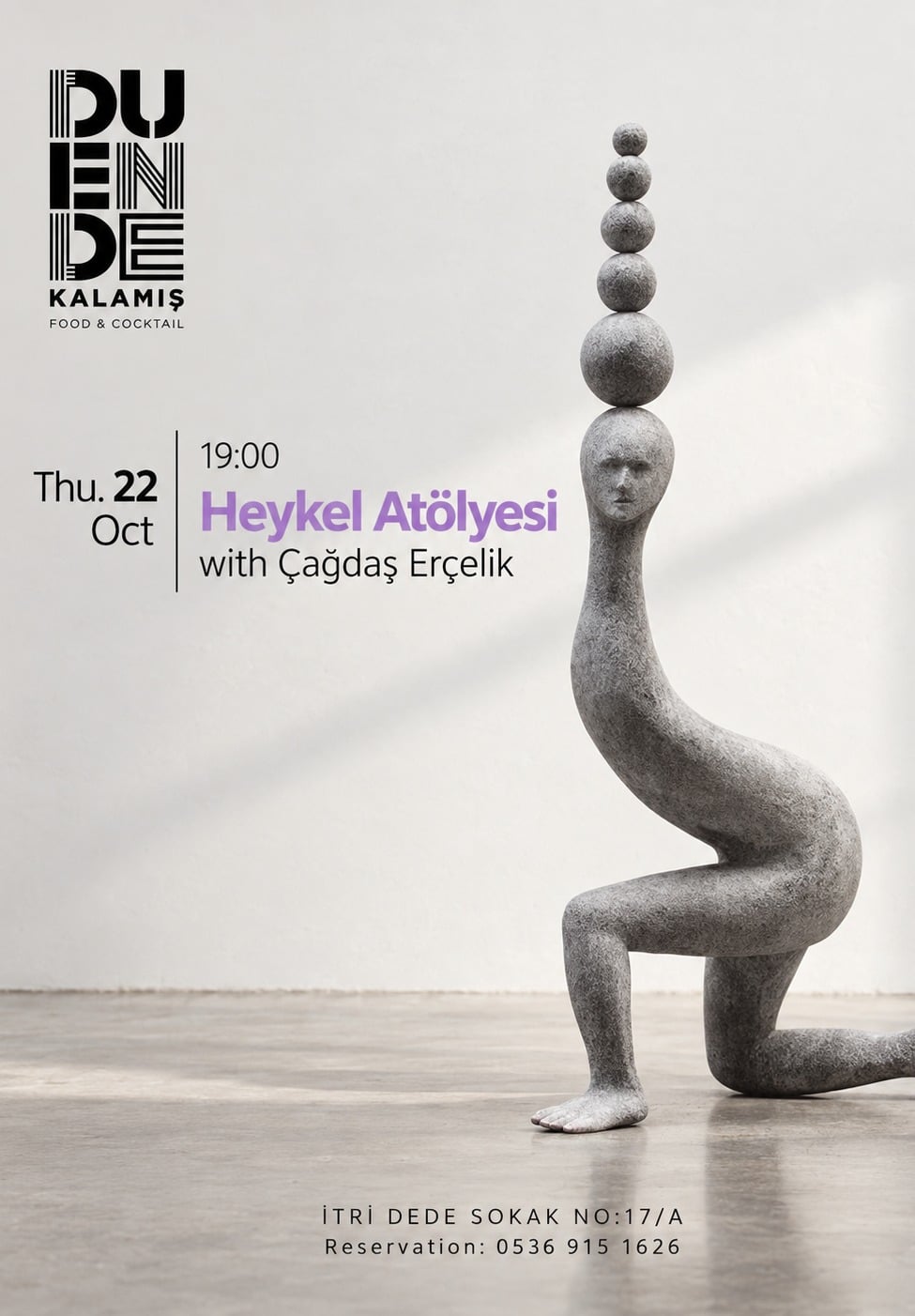 Heykel Atölyesi – Çağdaş Erçelik