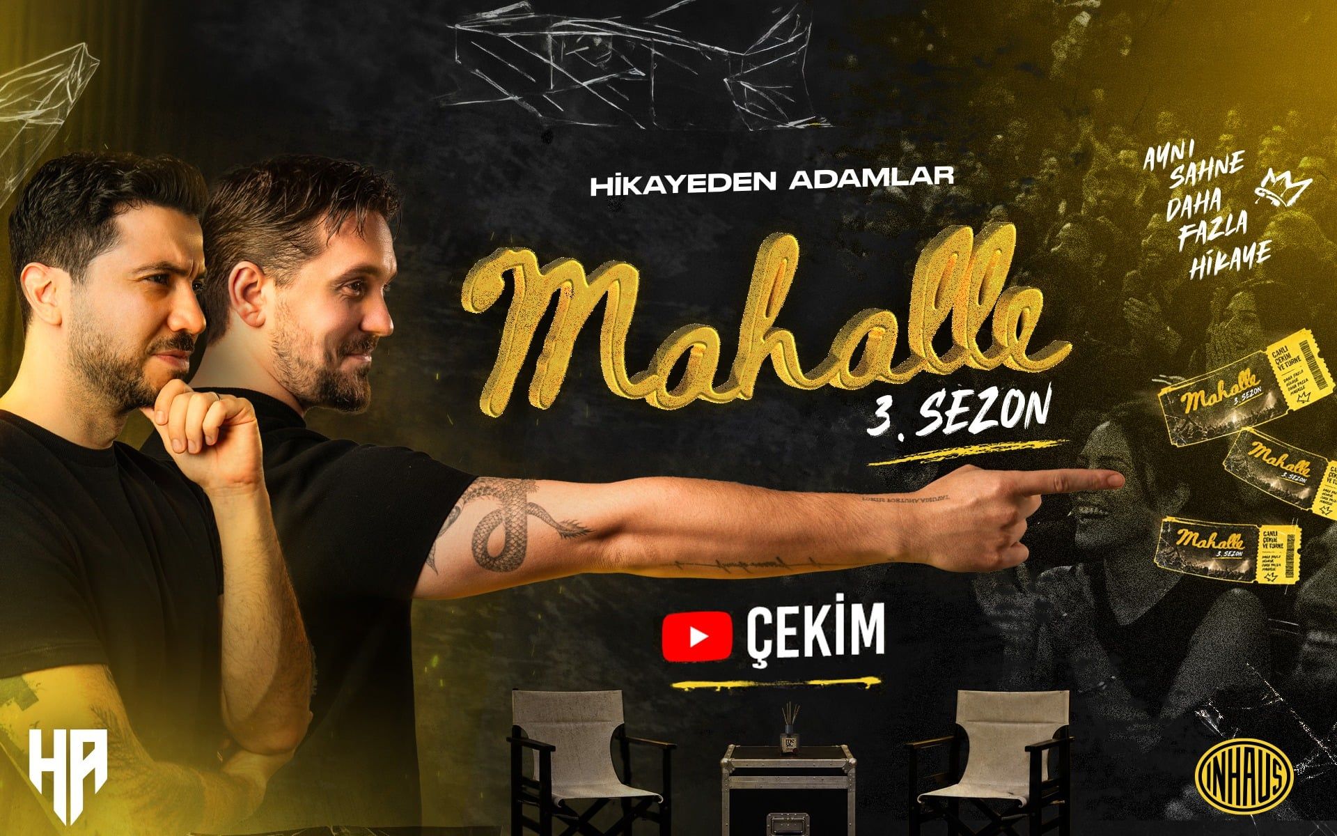 Hikayeden Adamlar - Mahalle - Youtube Çekimi
