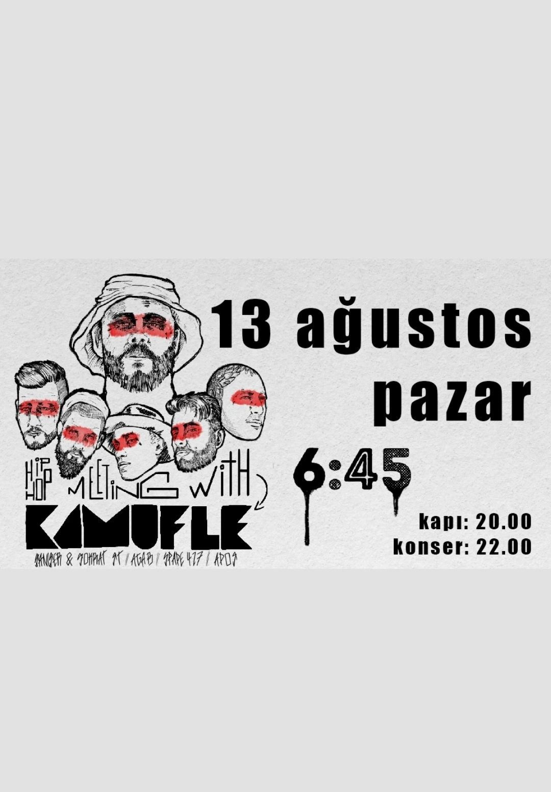 Ankara Hip-Hop Meeting W// KAMUFLE - Şanışer&Sokrat ST - Aga B - Ados Konseri