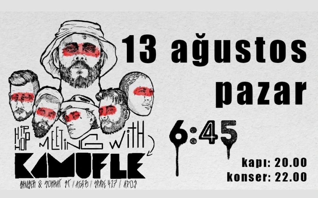Ankara Hip-Hop Meeting W// KAMUFLE - Şanışer&Sokrat ST - Aga B - Ados Konseri