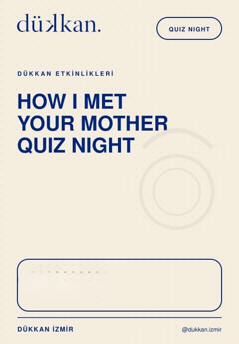 How I Met Your Mother Quiz Night