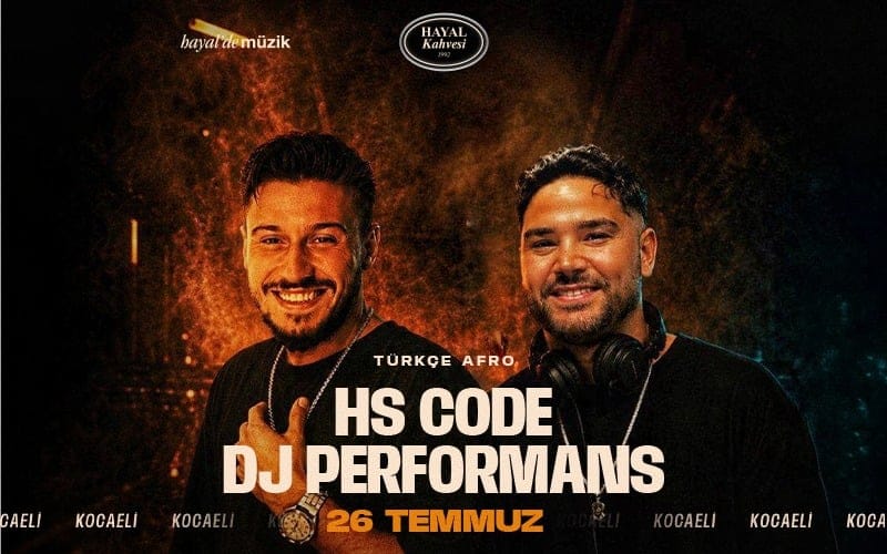 HS CODE DJ PERFORMANS 