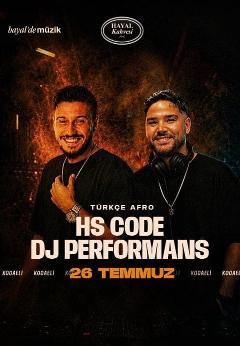 HS CODE DJ PERFORMANS 