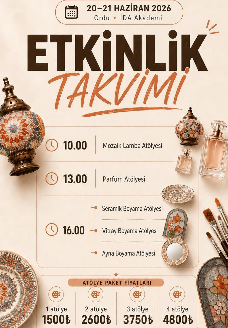 Highlights in Türkiye Workshop | İda Akademi - Etkinlik Takvimi
