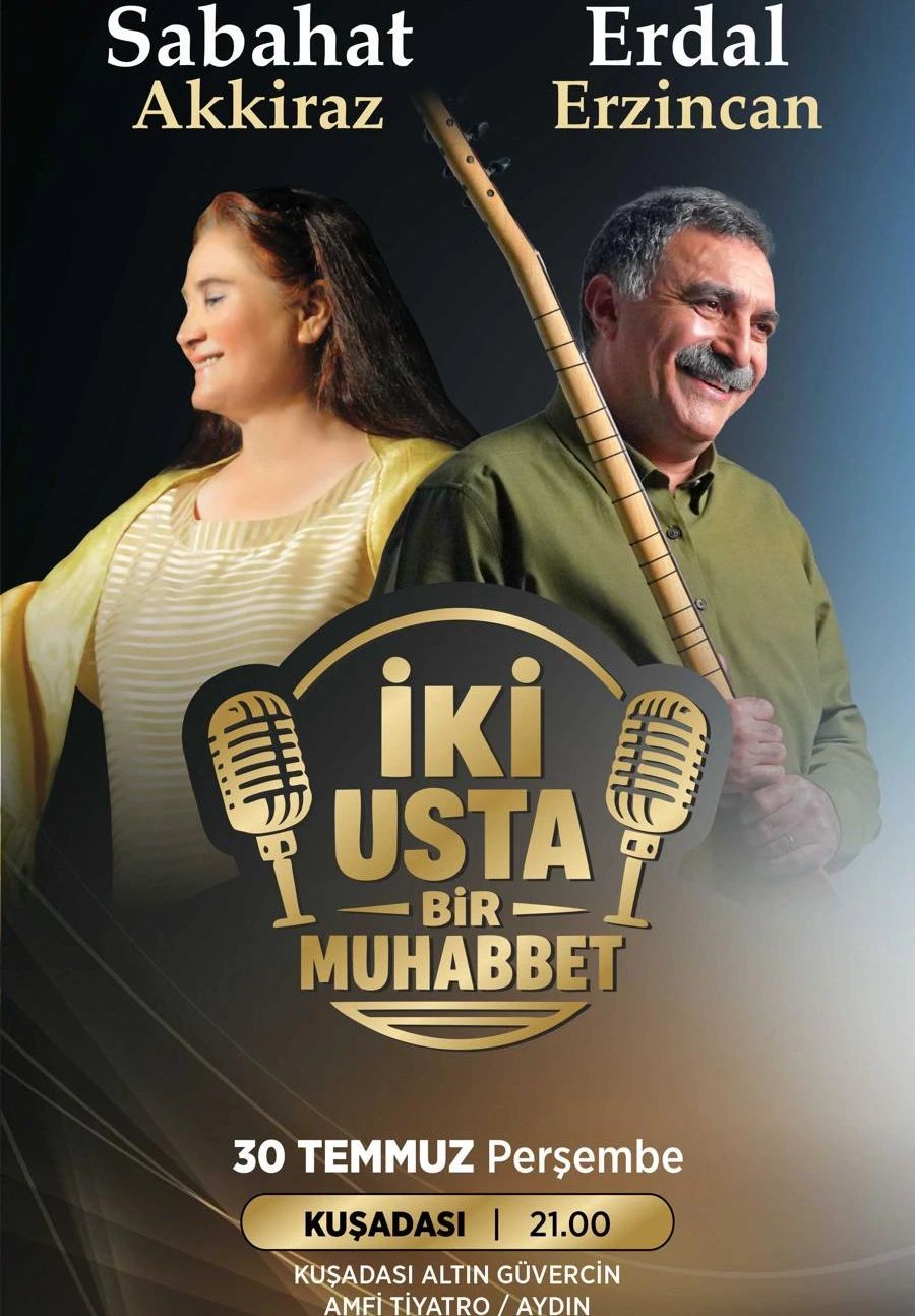 İki Usta Bir Muhabbet | Sabahat Akkiraz & Erdal Erzincan Konseri