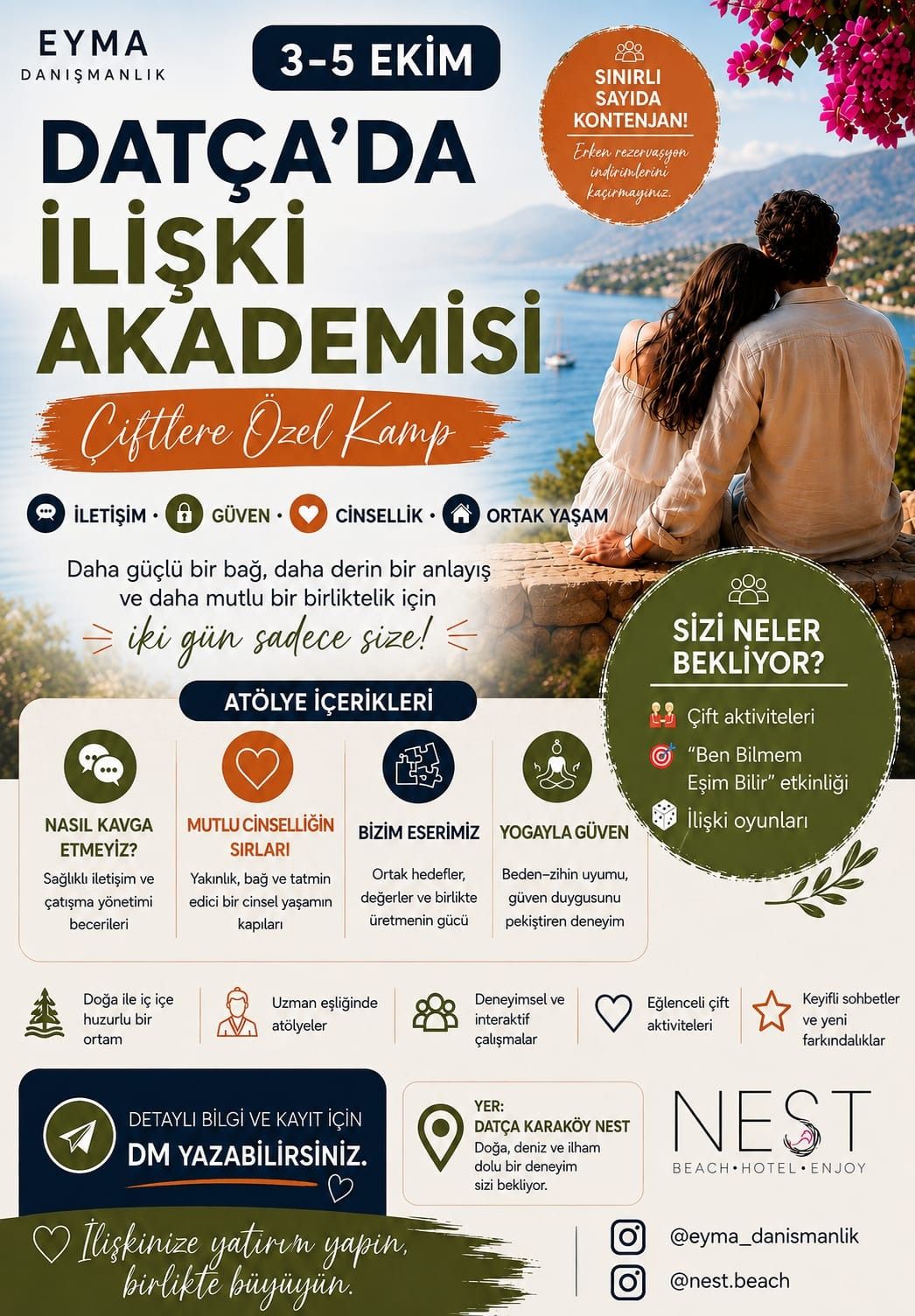 İlişki Akademisi – Çiftlere Özel Deneyim Kampı