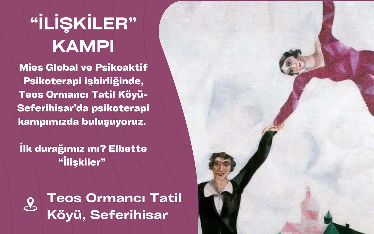 İLİŞKİLER Kampı: Kendini Keşfet, İlişkilerini Dönüştür! 