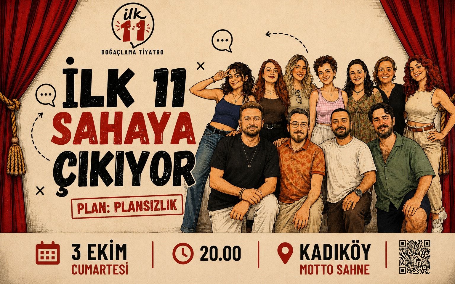 İlk 11 Doğaçlama Tiyatro Sporu