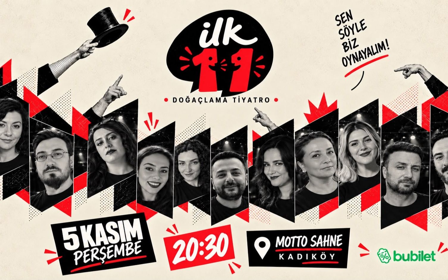 İlk 11 Doğaçlama Tiyatro Sporu