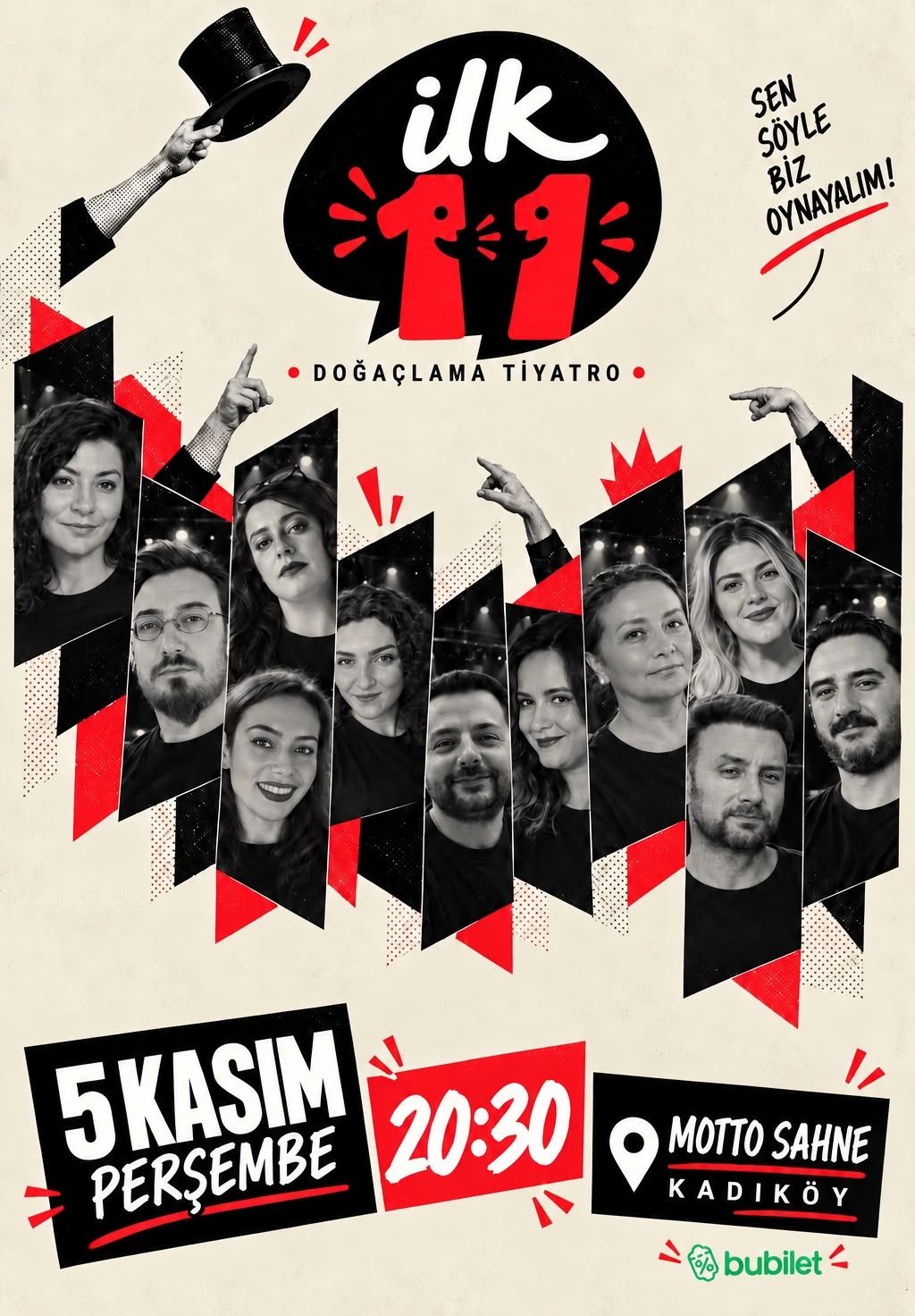 İlk 11 Doğaçlama Tiyatro Sporu