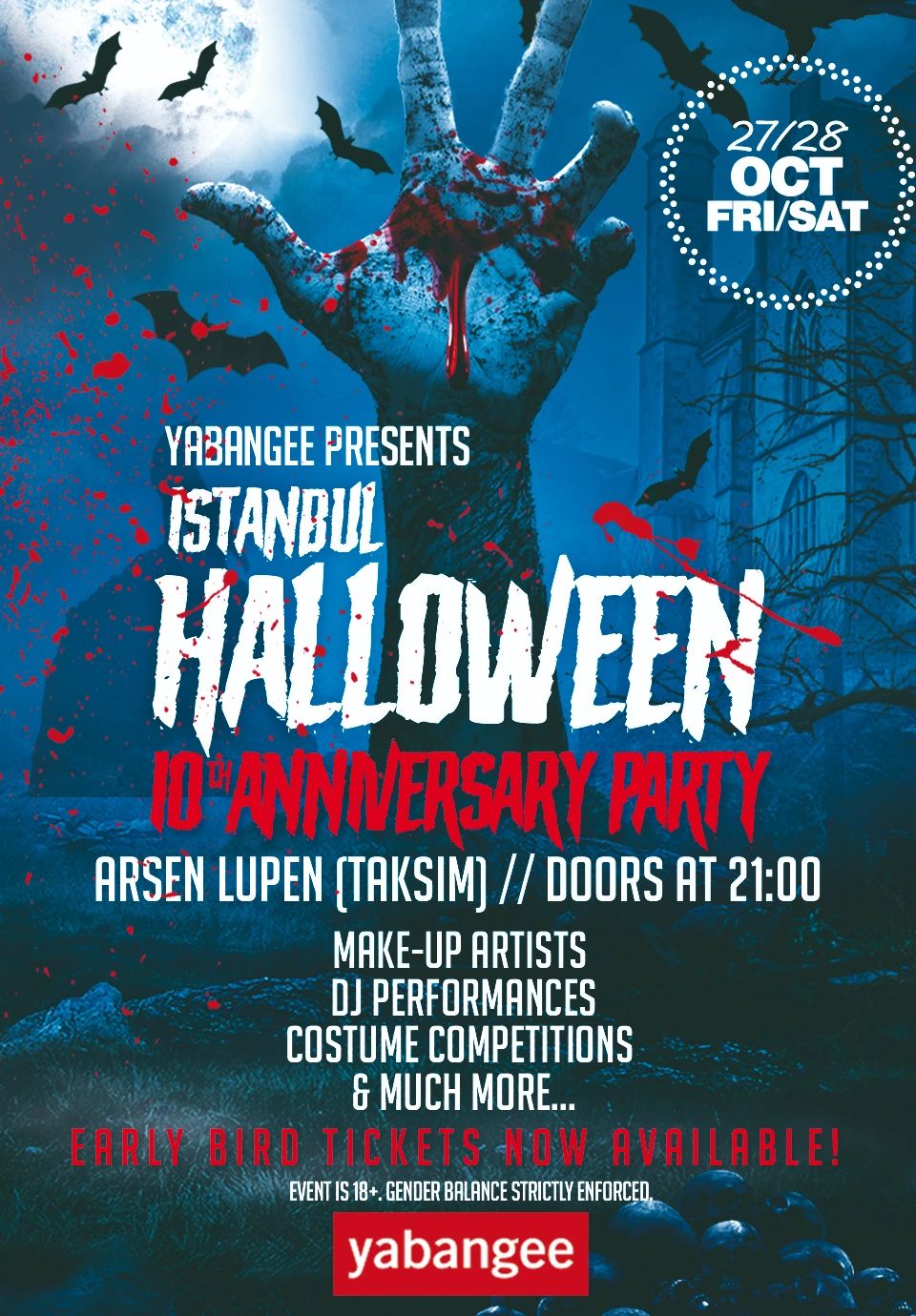 International Halloween Party Istanbul 